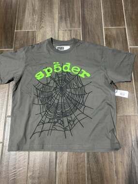 Sp5der OG Web V2 Tee Slate Grey